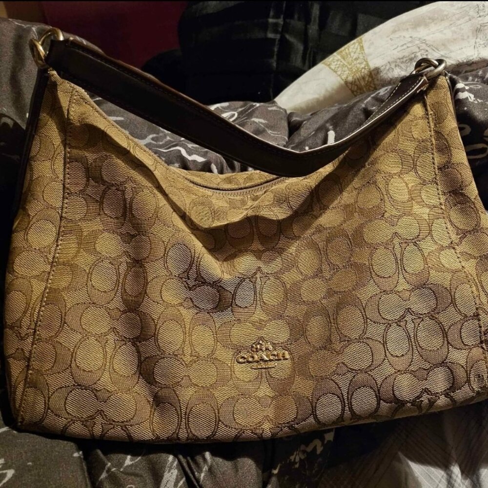 Large Coach Handbag - image 1